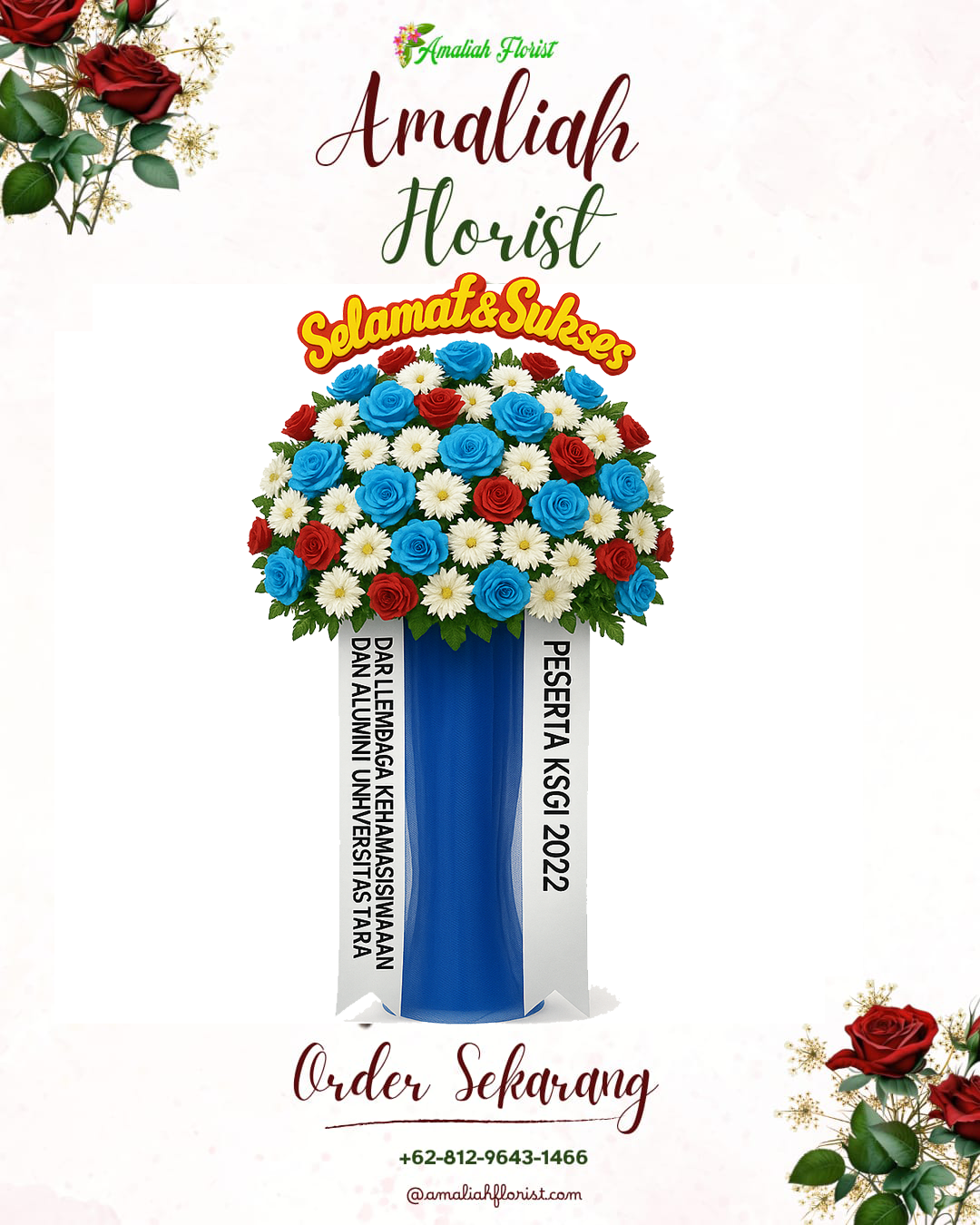 Standing Flowers Karang Bahagia